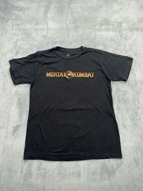 Mortal Kombat Logo Graphic T-Shirt